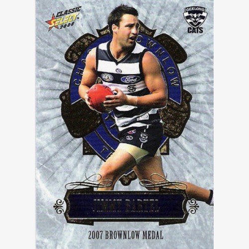 2008 Select Classic Medal Card MC1 Jimmy BARTEL Geelong