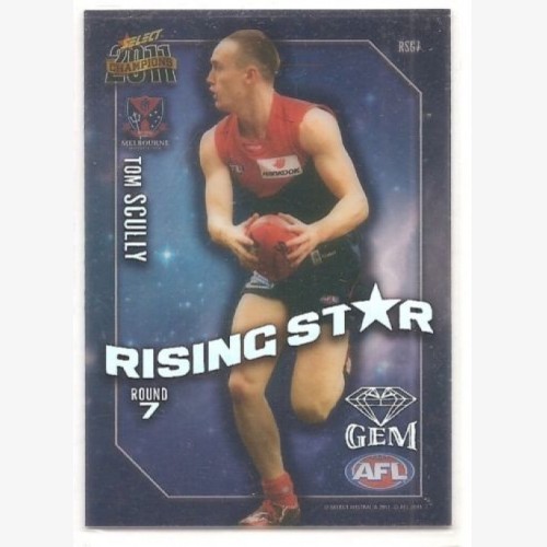 2011 Select Champions Rising Star Gem RSG7 Tom SCULLY Melbourne