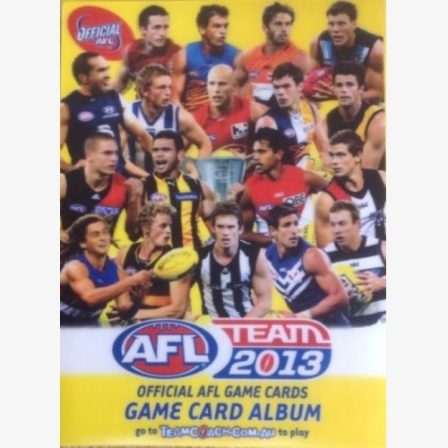 2013 Teamcoach Album comes with Bonus Footy Pointer