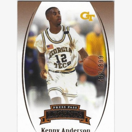 2007-08 Press Pass Legends Bronze #28 Kenny Anderson 482/899