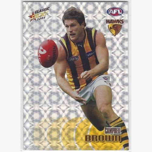 2008 AFL Select Champions Holofoil HF83 Compell Brown
