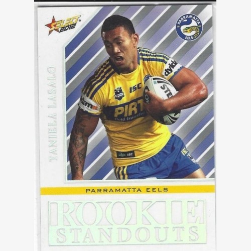 2012 Select NRL Champions Cards Rookie Standout RS15 Taniela Lasalo