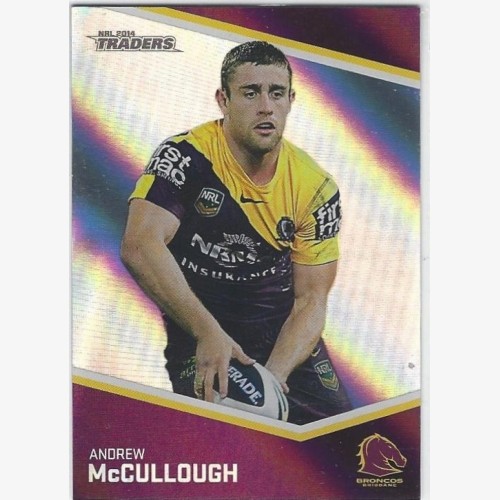2014 NRL TRADERS PARALLEL ANDREW MCCULLOUGH P8