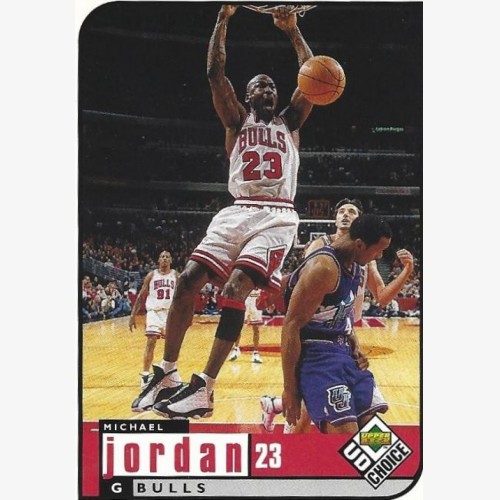 1998-99 UD Choice #23 Michael Jordan