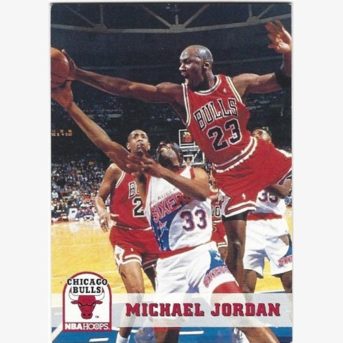 1993-94 Hoops #28 Michael Jordan