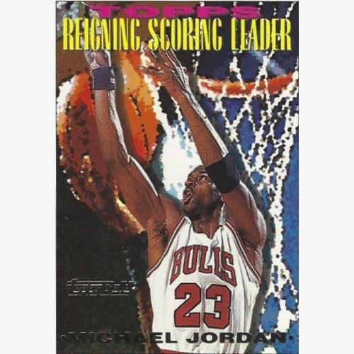 1993-94 Topps Gold #384 Michael Jordan FSL