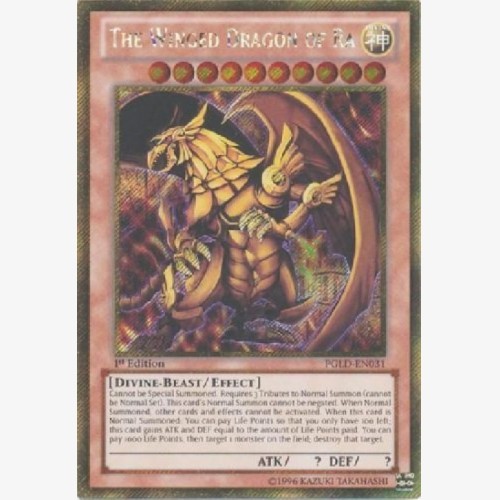 Yu-Gi-Oh! The Winged Dragon of Ra (PGLD-EN031) - Gold Secret Rare