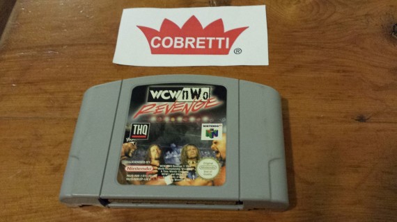 WCW nWo Revenge Wresting  Cart Nintendo 64 N64 PAL