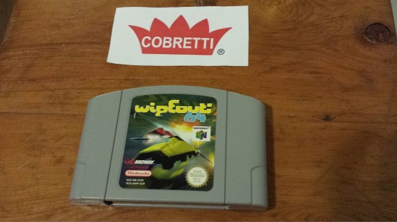 Wipeout 64 Cart Nintendo 64 N64 PAL