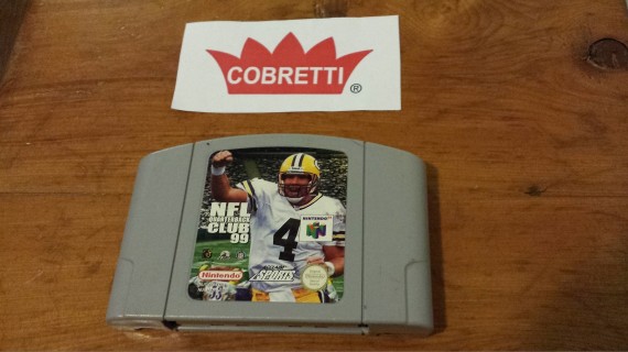 NFL: Quarterback Club 98  Cart Nintendo 64 N64 PAL
