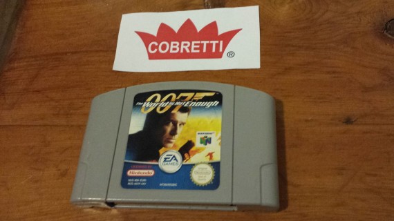 007 The World Is Not Enough  Cart Nintendo 64 N64 PAL