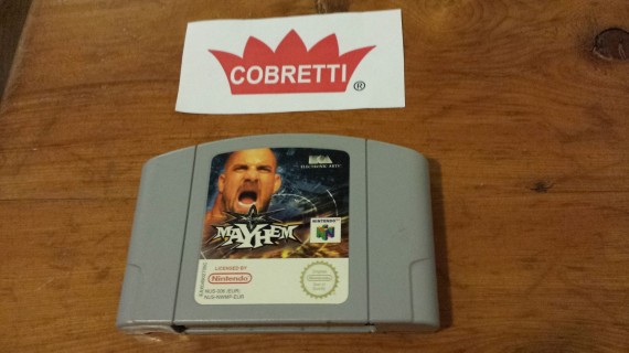 WCW Mayhem Cart Nintendo 64 N64 PAL