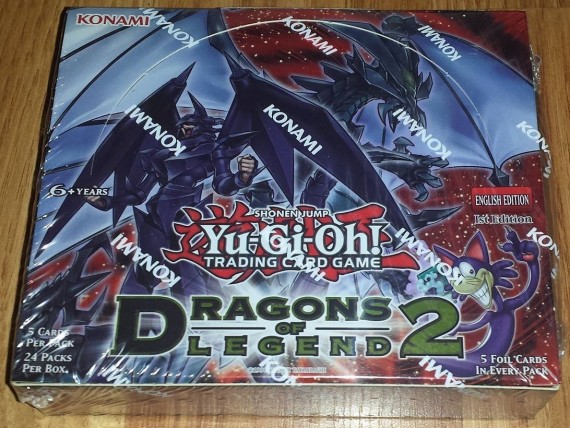 Yu-Gi-Oh! TCG Dragons of Legend 2 Booster Box