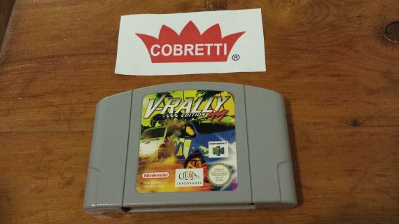 V-Rally Edition 99 Cart Nintendo 64 N64 PAL