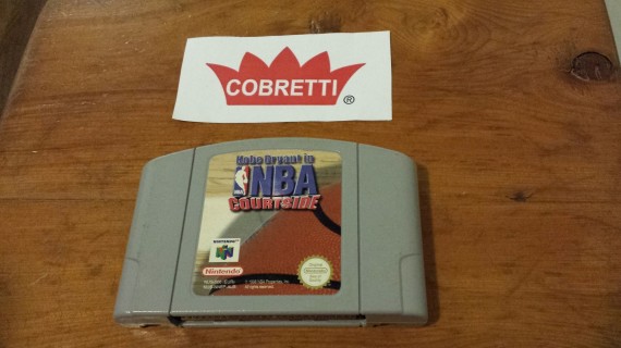 Kobe Bryant in NBA Courtside Cart Nintendo 64 N64 PAL