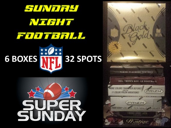 #475 NFL FOOTBALL BLACK GOLD SUPER SUNDAY BREAK - SPOT 1