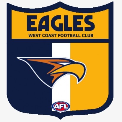 2014 AFL Select Honours Team Set - West Coast Eagles - 12 cards in total