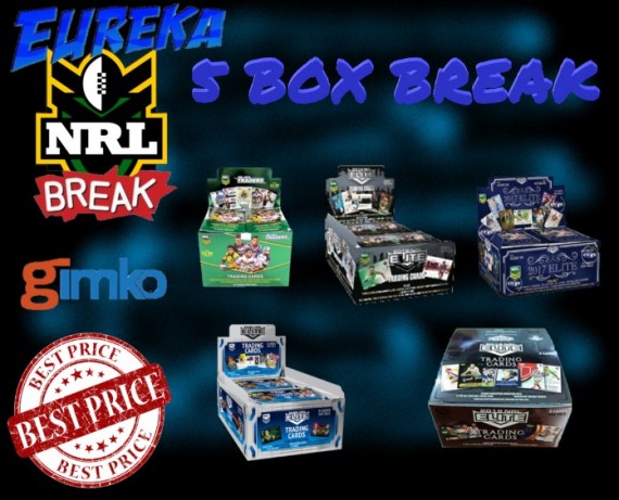 #1178 EUREKA NRL 4 BOX BREAK- SPOT 12