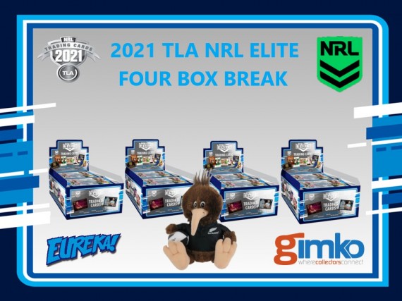 #1642 EUREKA NRL 2021 TLA ELITE 4 BOX BREAK - SPOT 10