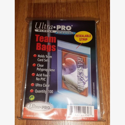 Ultra PRO Team Bags Resealable (100 per pack)