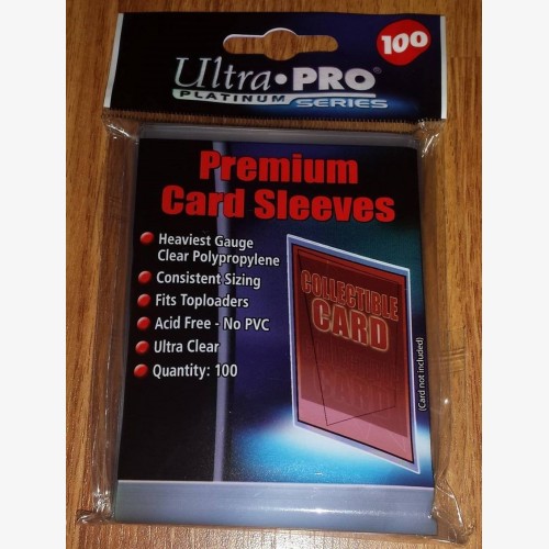 Ultra PRO Premium Card Sleeves (100 per pack)