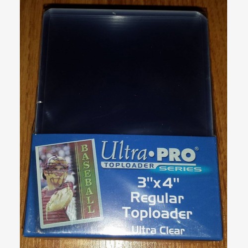 Ultra PRO 3" X 4" Regular Toploader Ultra Clear (25ct pack)