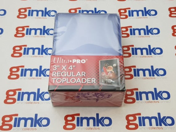Ultra PRO 3" X 4" Regular Toploader Ultra Clear (25ct pack)