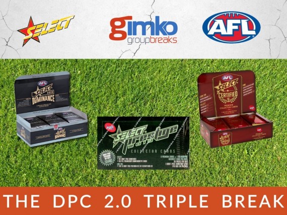 #1290 AFL FOOTBALL THE DPC 2.0 TRIPLE BOX BREAK - SPOT 14