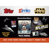 #2232 STAR WARS MAY THE 4TH BE WITH YOU 2021 CHROME LEGACY PACK BREAK - SPOT 5