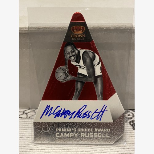 2011-12 Panini Preferred #123 Campy Russell PC 31/74 AU