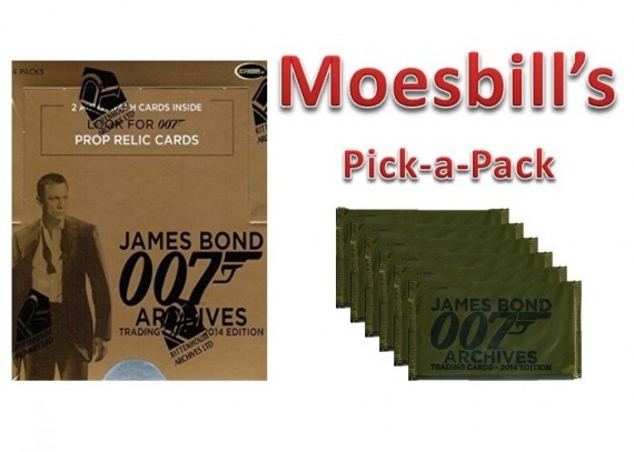 Moesbill Break #6 – James Bond Archives 2014  Pick-a-Pack Break - Pack 16
