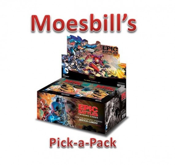 Moesbill Break #57 - DC EPIC BATTLES Pick-a-Pack Break - Spot 10