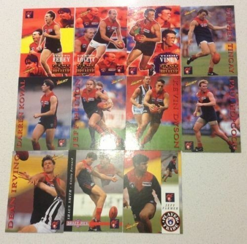 1995 AFL SELECT SERIES 2 MELBOURNE DEMONS CARD TEAM SET 11 CARDS