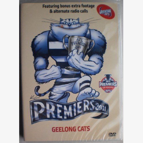 2011 AFL GRAND FINAL DVD GEELONG CATS VS COLLINGWOOD MAGPIES - GEELONG PREMIERSHIP