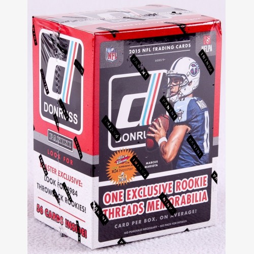 2015 Panini Donruss NFL Football 7-Pack Box (One Rookie Memorabilia Card Per Box!)