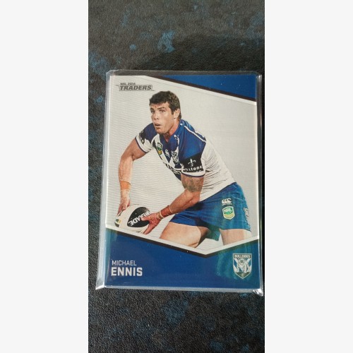 2014 NRL TRADERS COMMON TEAM SET - 11 CARDS IN TOTAL - CANTERBURY BULLDOGS