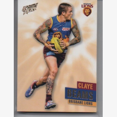 2013 AFL SELECT PRIME COMMON TEAM SET - 12 CARDS - BRISBANE LIONS