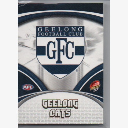 2007 AFL SELECT SUPREME COMMON  TEAM SET - 12 CARDS - GEELONG CATS