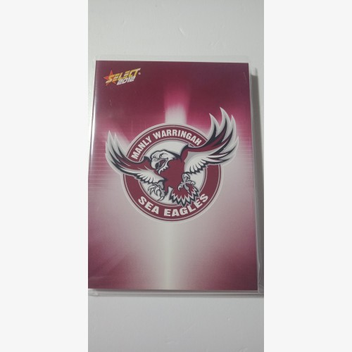 2012 NRL SELECT CHAMPIONS COMMON TEAM SET MANLY SEA EAGLES
