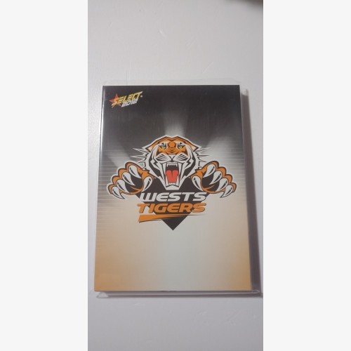 2012 NRL SELECT CHAMPIONS COMMON TEAM SET WEST TIGERS