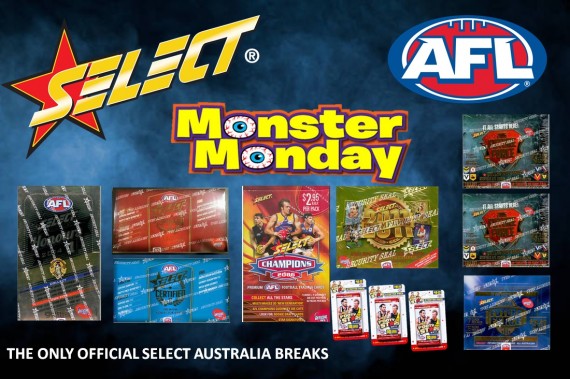 SELECT AUSTRALIA MONSTER MONDAY  BREAK #638- SPOT 13