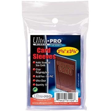 Ultra Pro Soft Card Sleeves (100 count pack)
