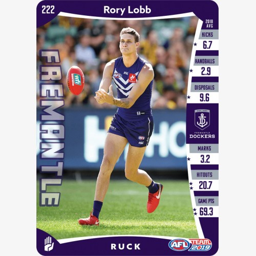 2019 AFL Teamcoach Common - 222. Rory Lobb