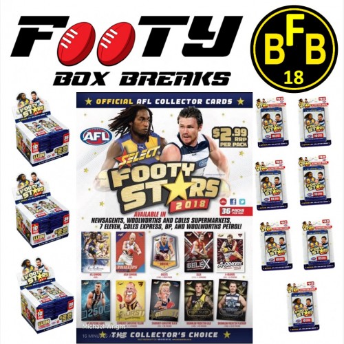 #818 AFL 2018 FOOTY STARS CAN I PLEASE HAVE SOME MORE BREAK - SPOT 11