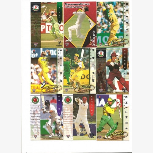 1995 Futera Cricket set 110 cards