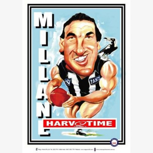 Darren Millane - Collingwood  (Harv Time Poster)