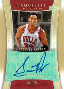 2004-05 Exquisite Collection Enshrinements Autographs 6of25