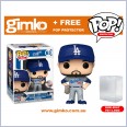 MLB Baseball - Cody Bellinger Los Angeles Dodgers (Away Uniform) Pop! Vinyl (#63) + Protector