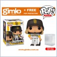 MLB Baseball - Fernando Tatis Jr. San Diego Padres (Home Uniform) Pop! Vinyl (#67) + Protector