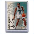 1997-98 SkyBox Premium Autographics #27 Dell Curry - Charlotte Hornets